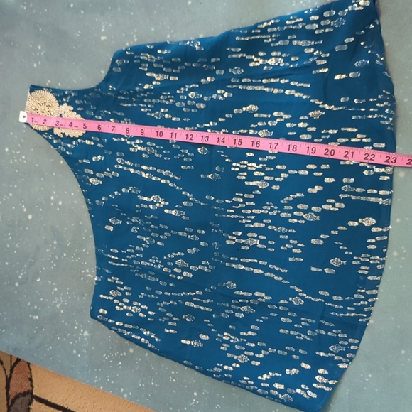 NWT Lilly Pulitzer silk Sienne top, size 00 - Picture 9 of 12